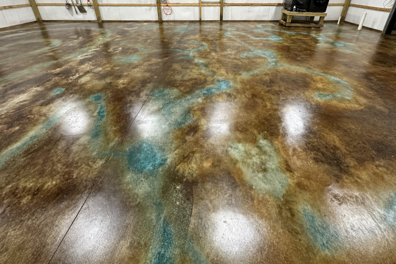 Stained Concrete Flooring